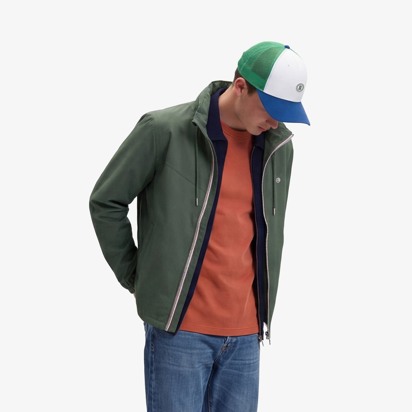 Blouson Stormy imperméable vert militaire