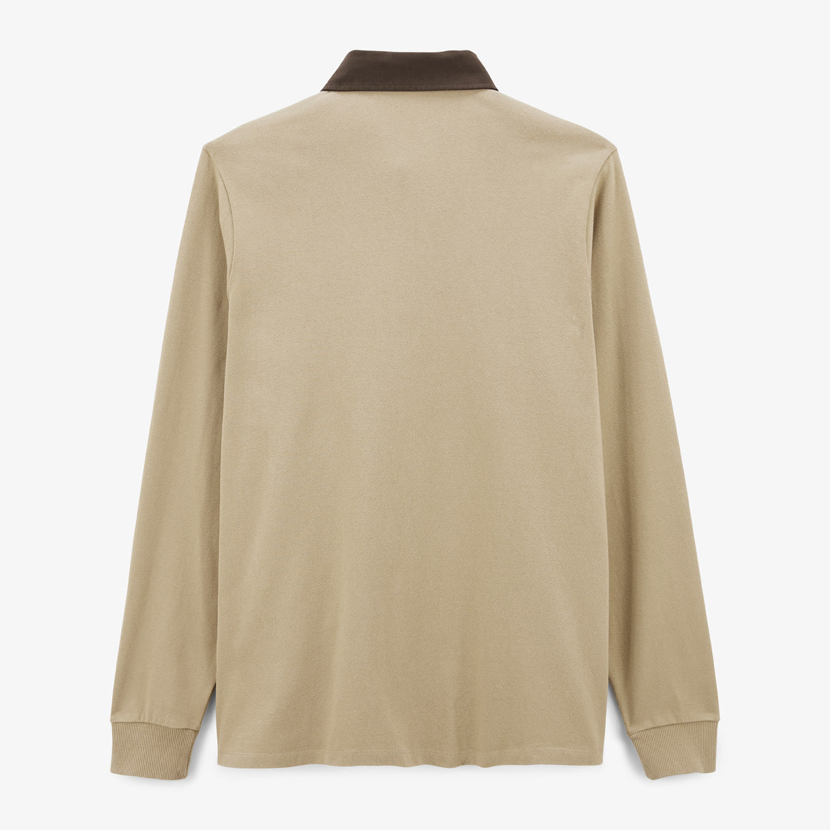 Maillot De Rugby Manches Longues En Coton Beige Lupin Homme SERGE BLANCO