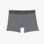 Pack de 3 boxers en coton uni gris chine homme serge blanco