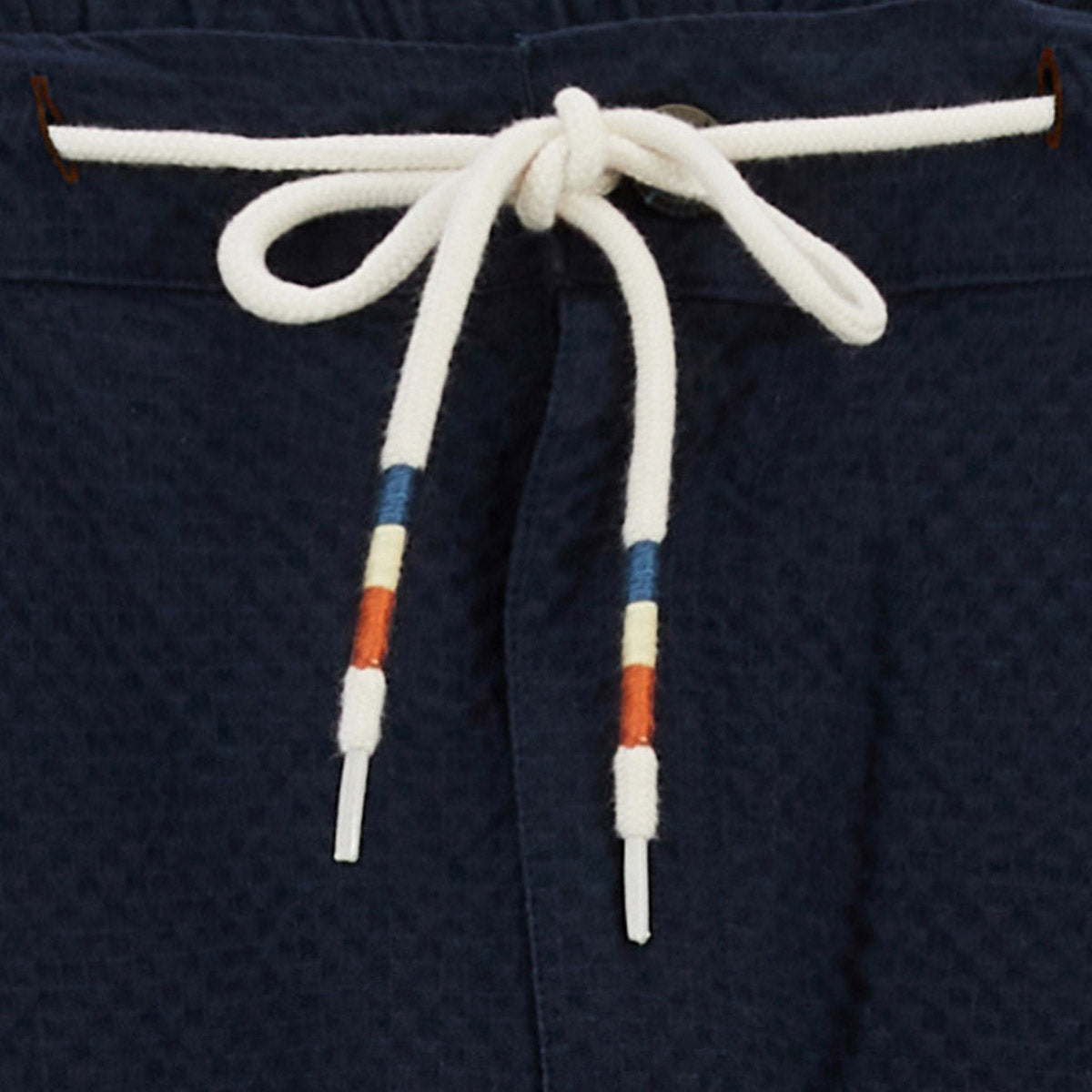 Pantalón 557 de algodón con cintura elástica azul marino para hombre, de sarga, de BLANCO