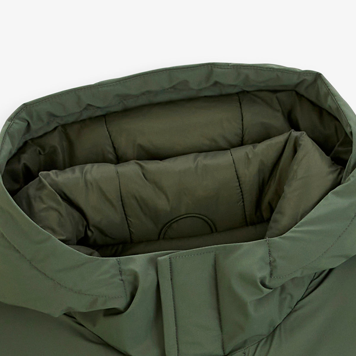 Détail de la capuche et de la doublure de la parka Ethan SBPLAY.