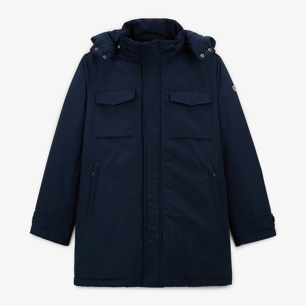 Winterparka donkerblauw Laurent voor heren SERGE BLANCO