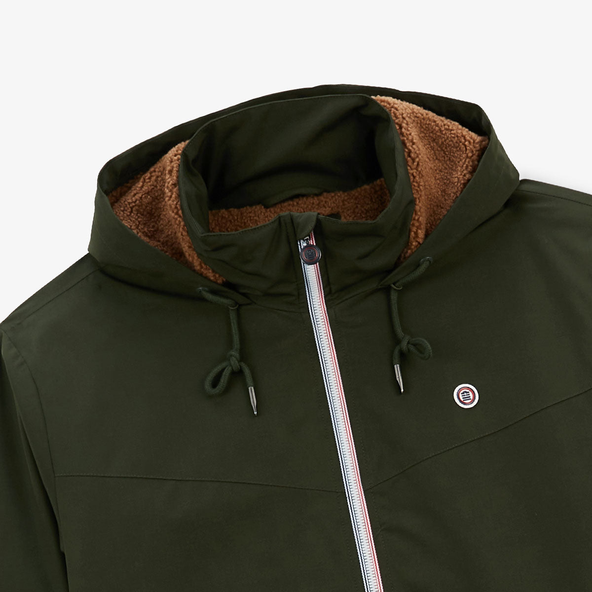 Parka Stormer doublure polaire déperlante vert militaire Homme SERGE BLANCO