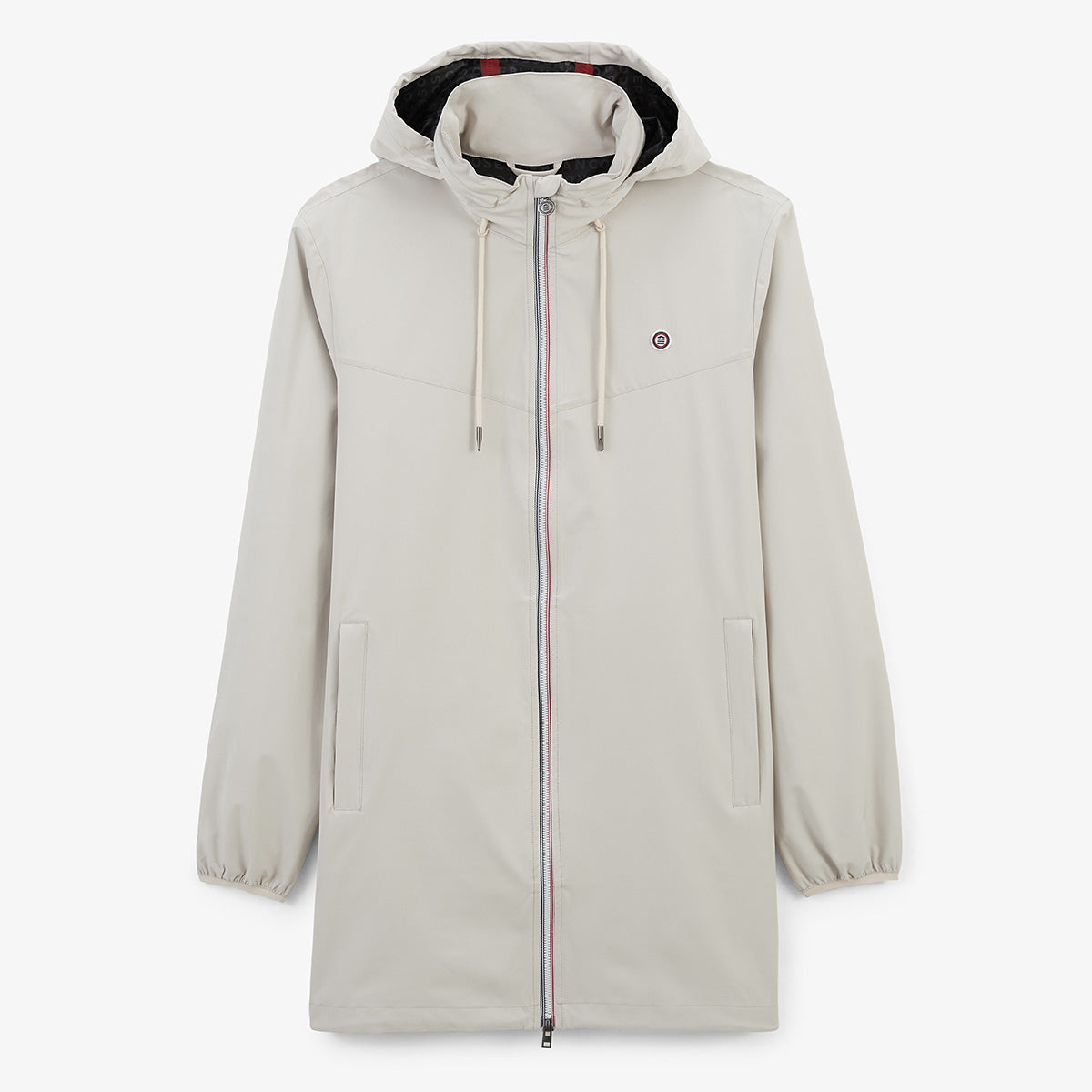 Parka Stormer impermeable blanc off-white HOMME SERGE BLANCO