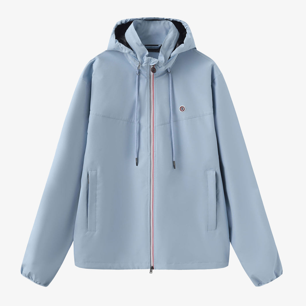 Stormy Waterproof Sky Blue Parka for Men by SERGE BLANCO