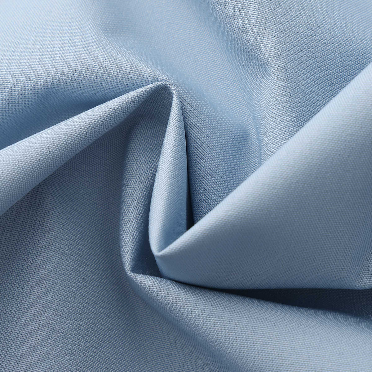 Parka Stormy impermeabile azzurro da uomo in twill SERGE BLANCO