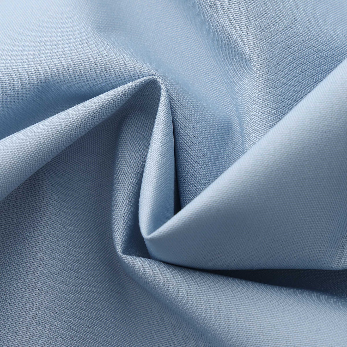 Parka Stormy impermeabile azzurro da uomo in twill SERGE BLANCO