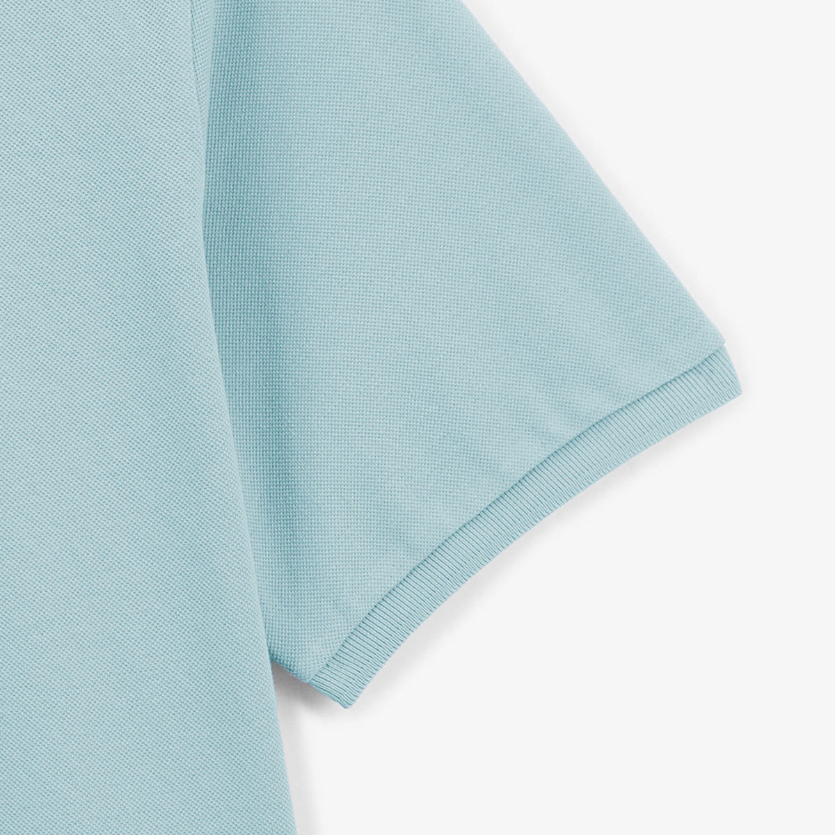 Polo a maniche corte Lucas in cotone piqué blu cielo taglio ampio da uomo SERGE BLANCO