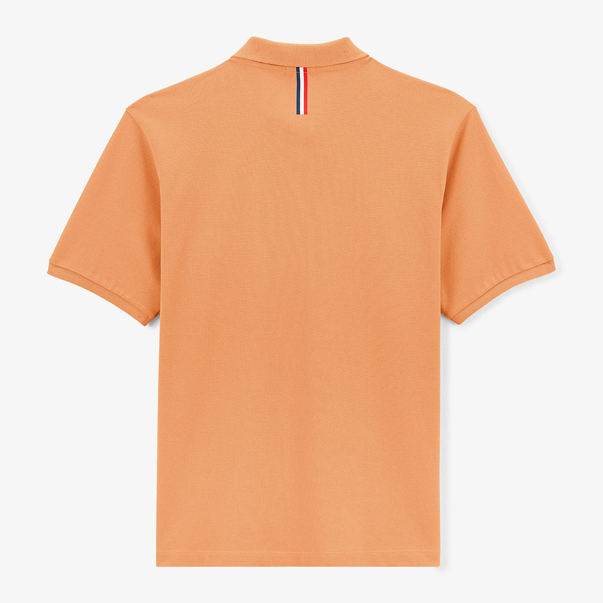 Polo Manches Courtes Piqué Lucas En Coton Orange Tangerine Coupe Ample Homme SERGE BLANCO
