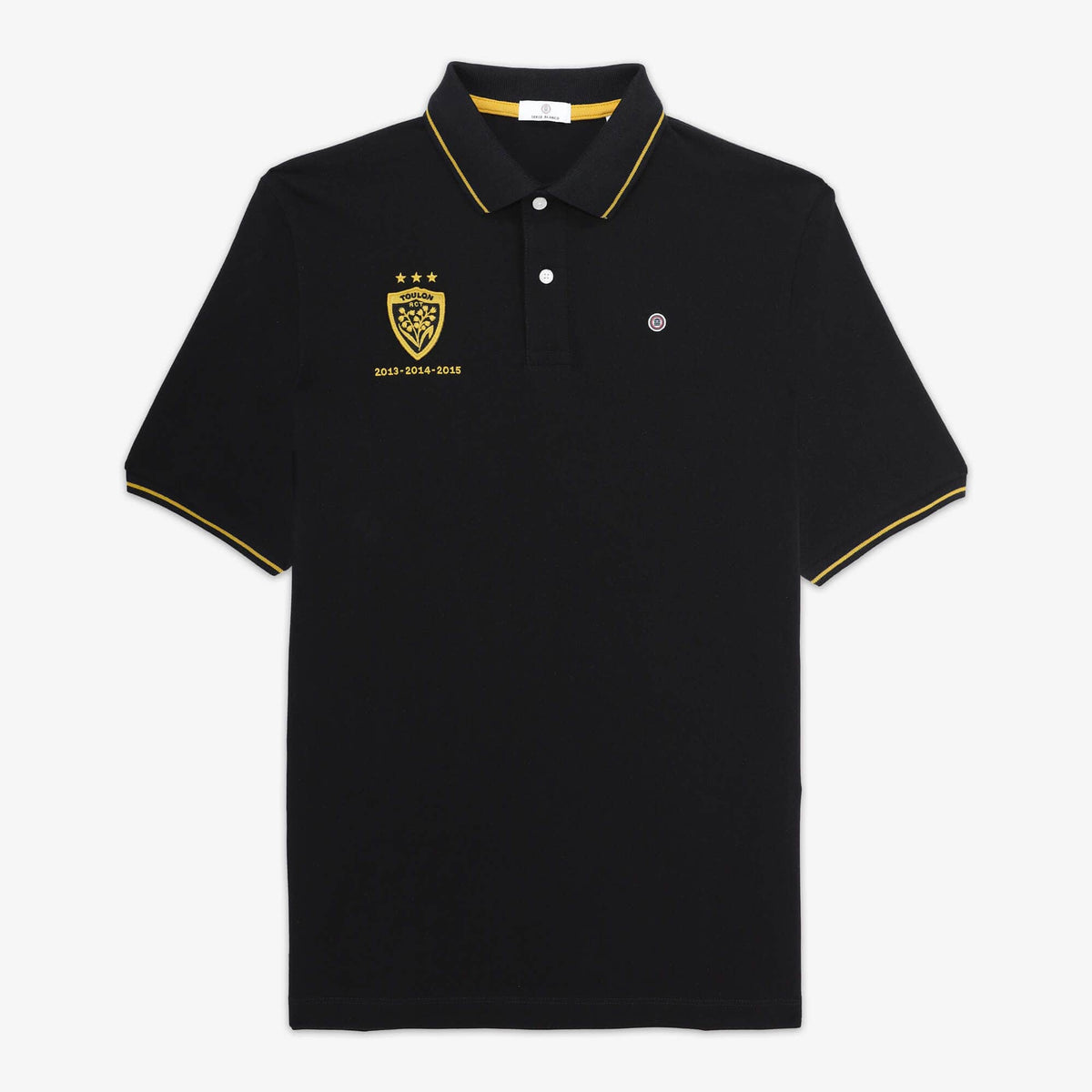 Polo RCT Triplé Coppa Europa Nero Uomo SERGE BLANCO