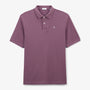 Polo Piqué Manches Courtes En Coton Lucas Violet Pourpre Homme SERGE BLANCO