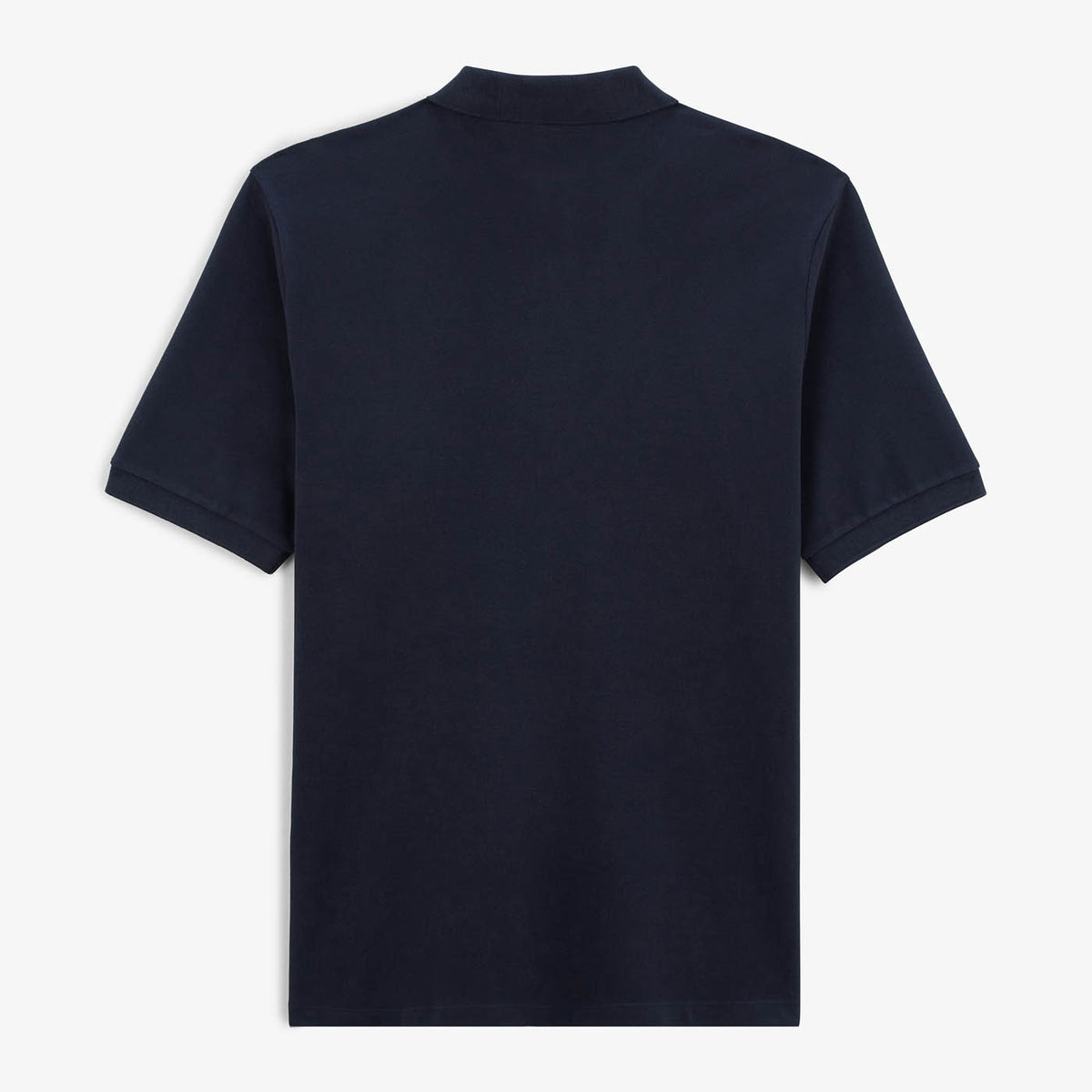 Polo Piqué Manches Courtes Ludwig Avec Broderie Lunette Dark Navy Homme SERGE BLANCO