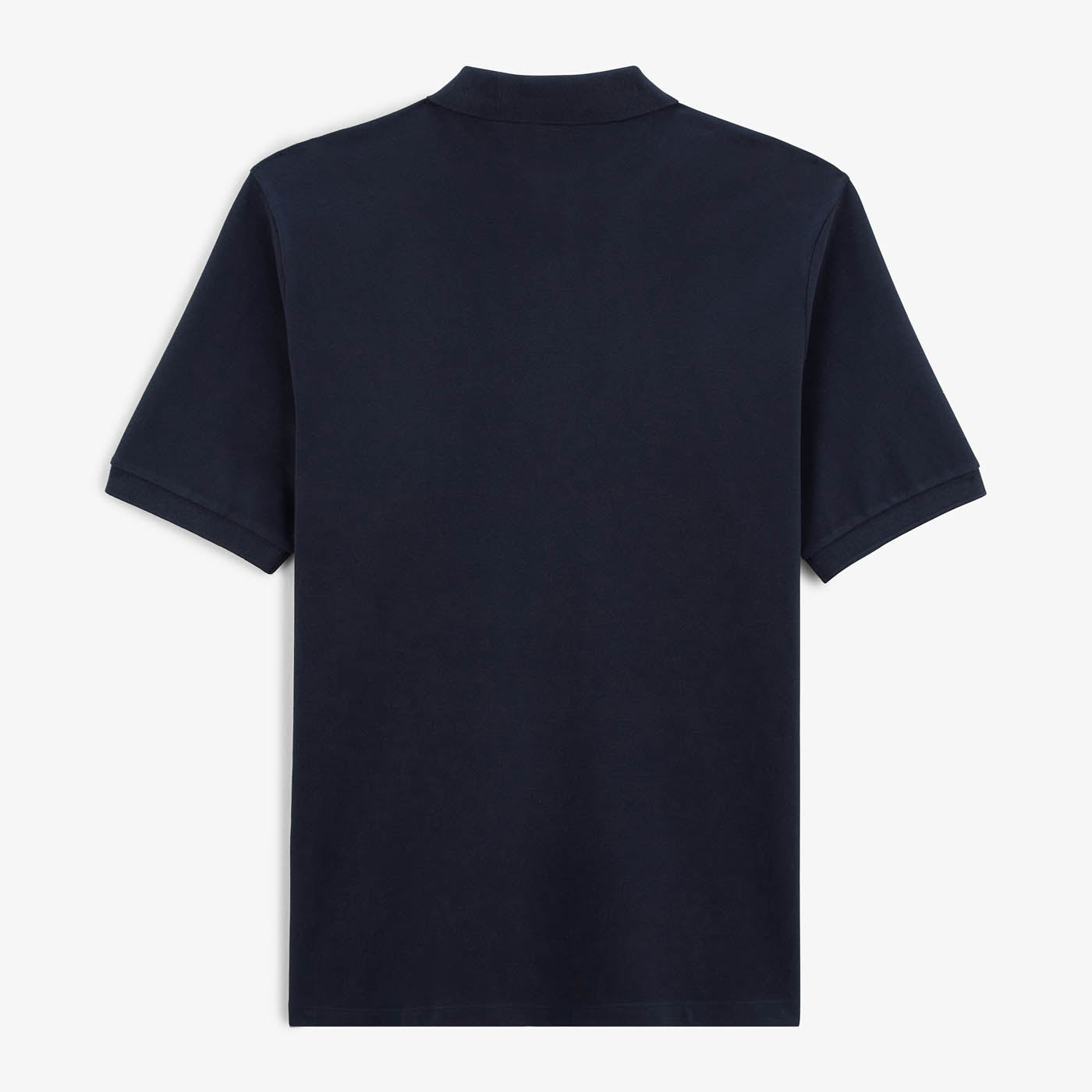 Polo Piqué Manches Courtes Ludwig Avec Broderie Lunette Dark Navy Homme SERGE BLANCO