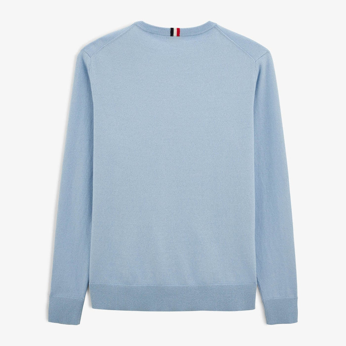 Pull Maximus Col Rond Bleu Ciel Homme SERGE BLANCO