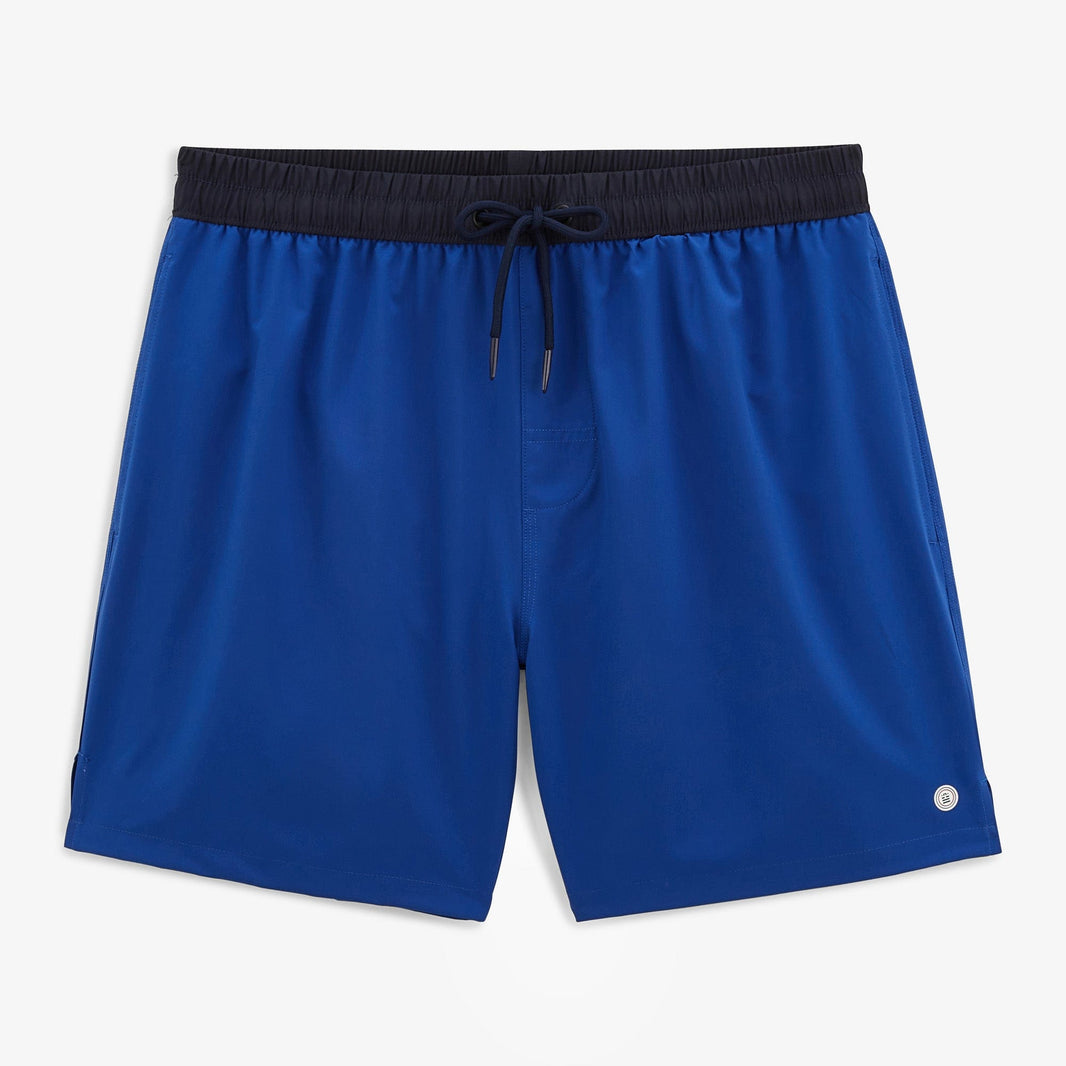 SERGE BLANCO Men's Royal Blue Nestor Swim Shorts