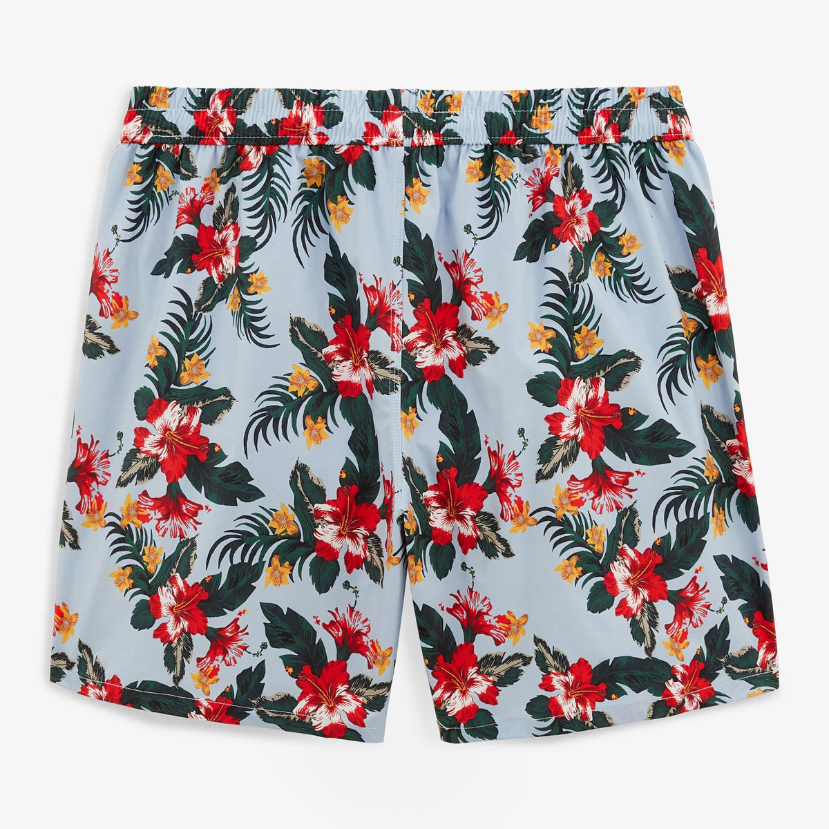 Short Maillot de Bain Nestor Imprimé à fleurs blanc Homme SERGE BLANCO