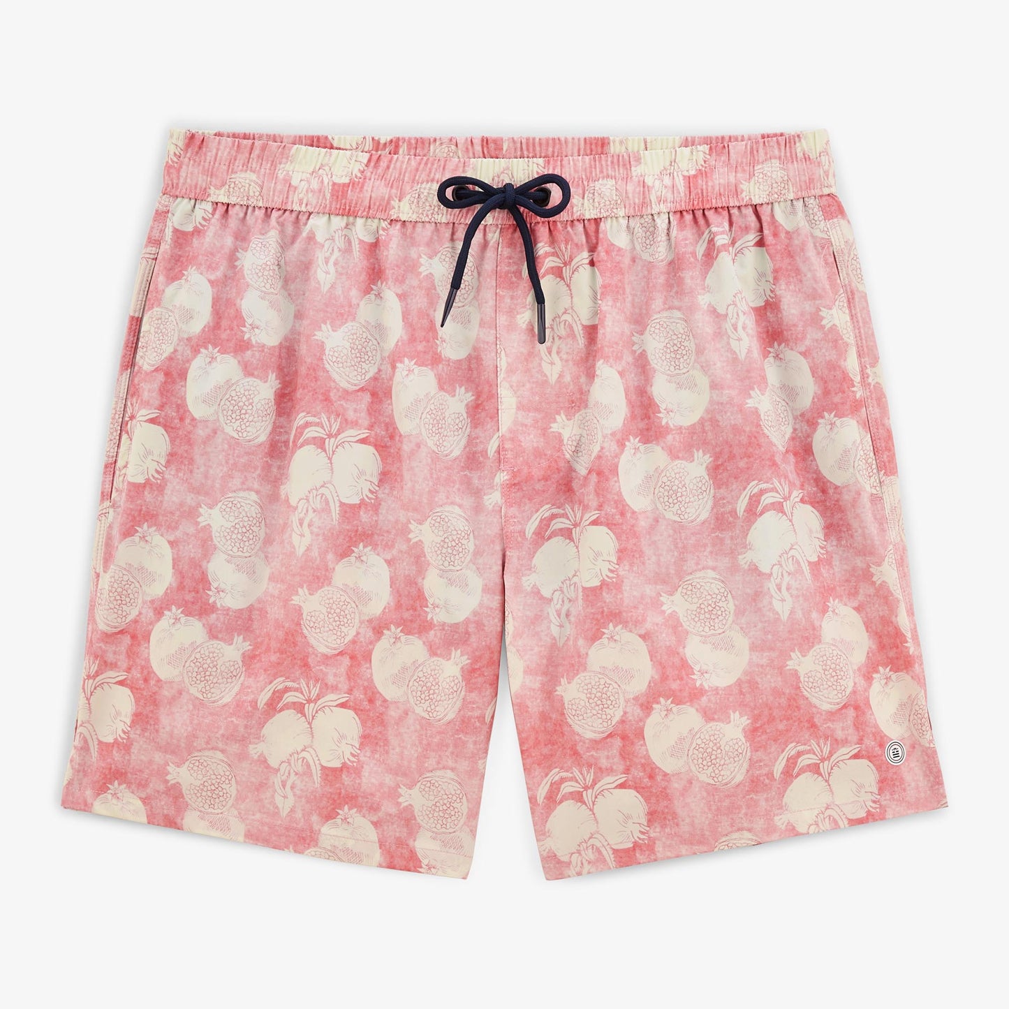 Short Maillot de Bain Nestor Imprimé Grenades Skin Rose Homme SERGE BLANCO