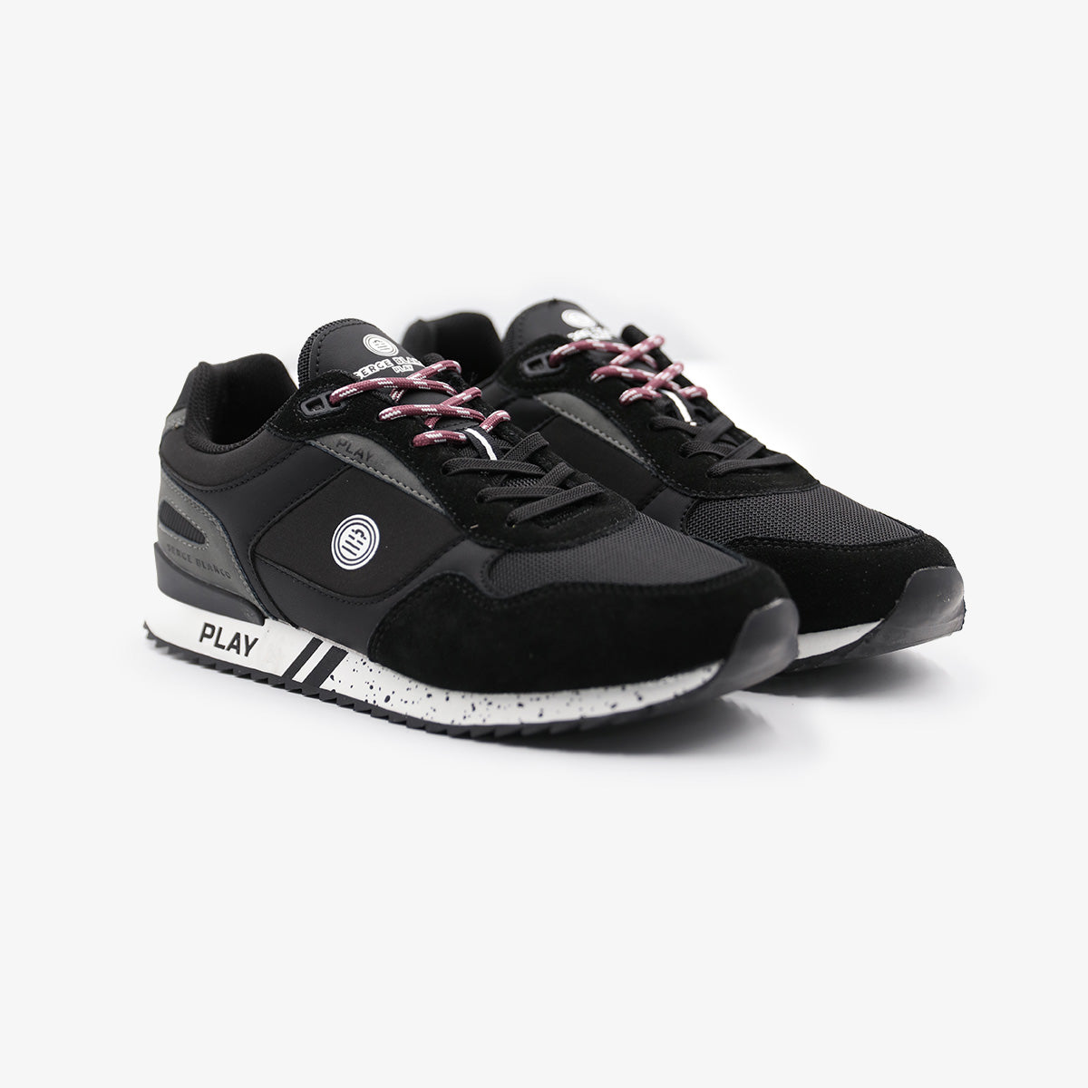 Sneaker Chamonix semelle tachetée noire Homme SERGE BLANCO
