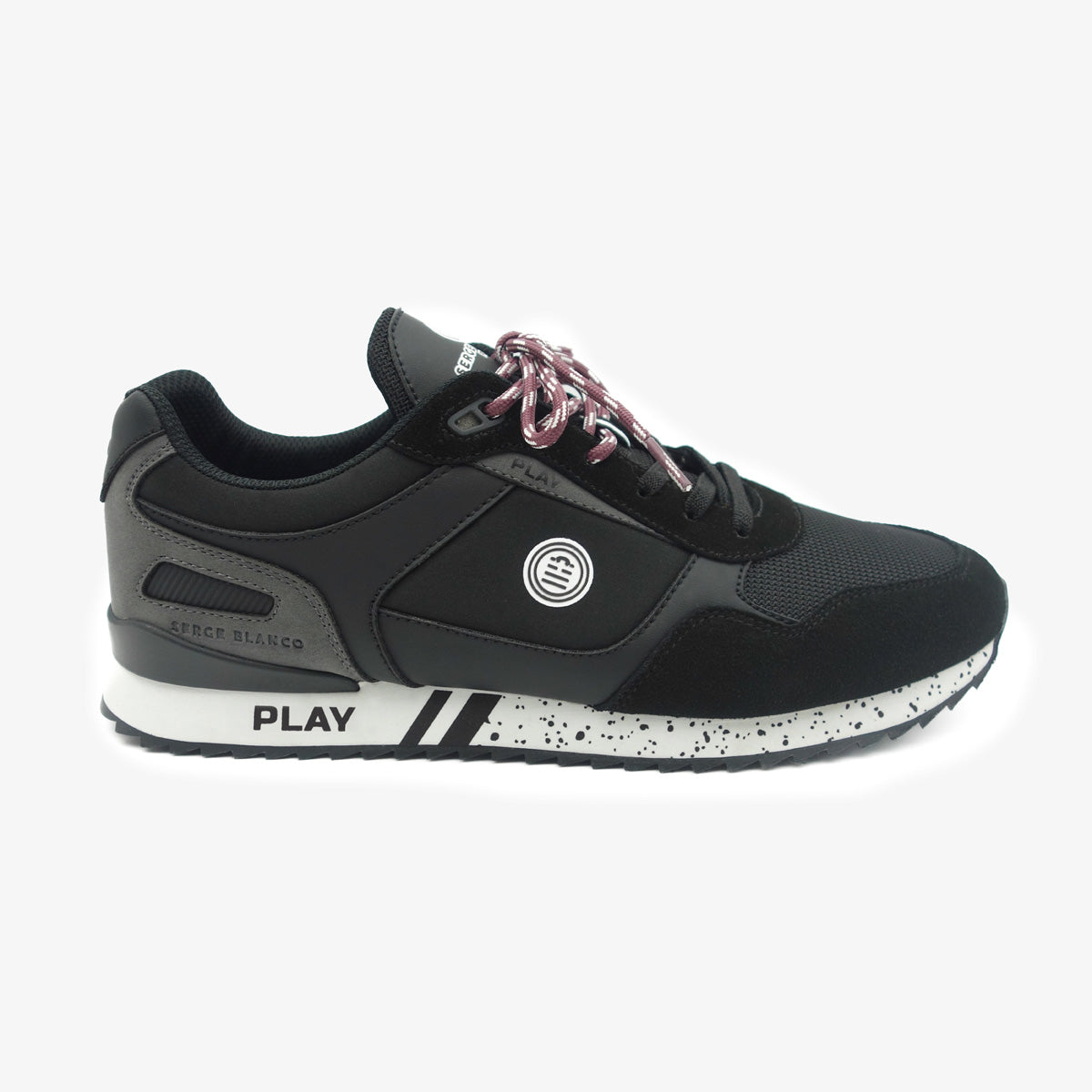 Sneaker Chamonix Play Semelle Tachetée Noire Homme SERGE BLANCO