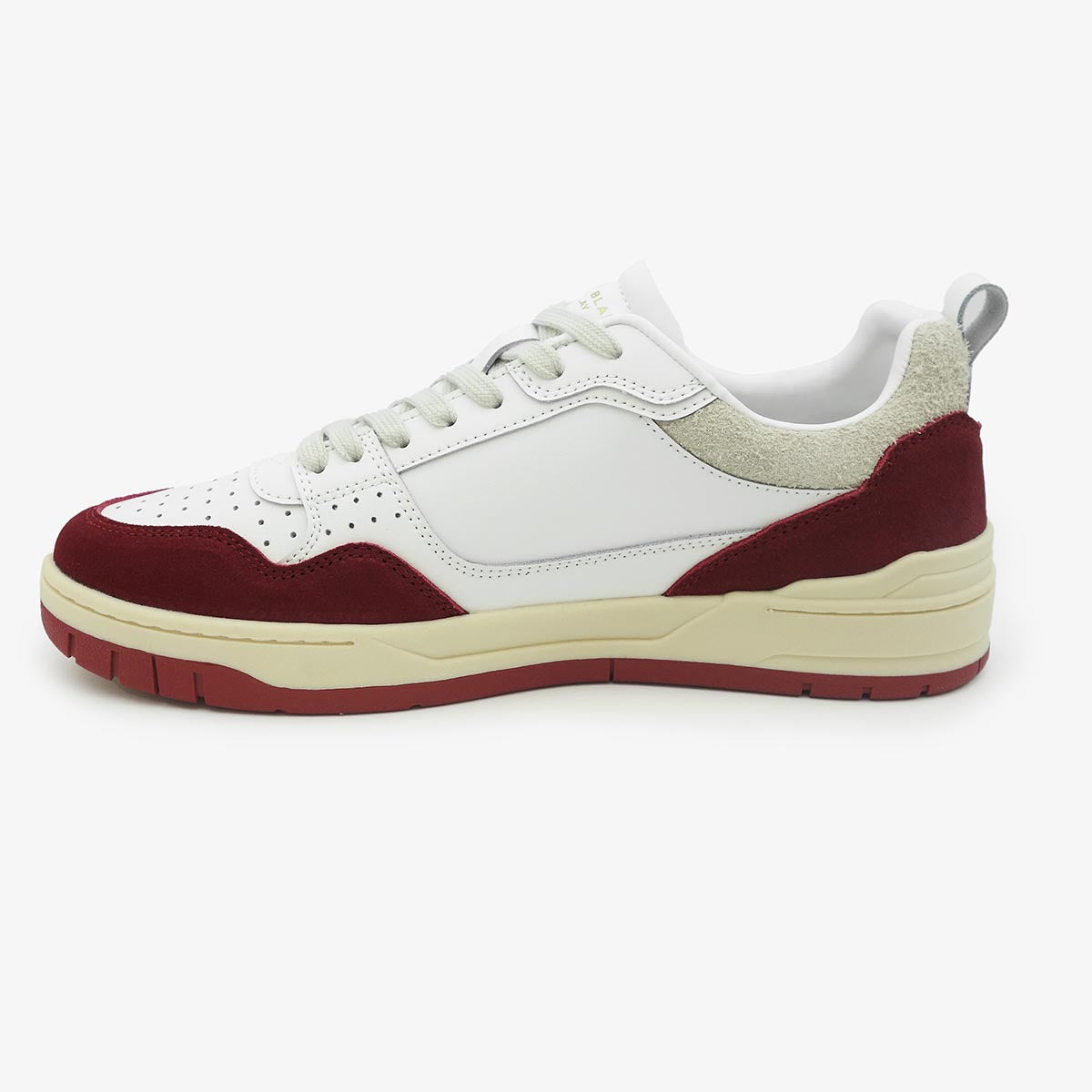 Sneaker Vernaz bicolore rouge Homme SERGE BLANCO