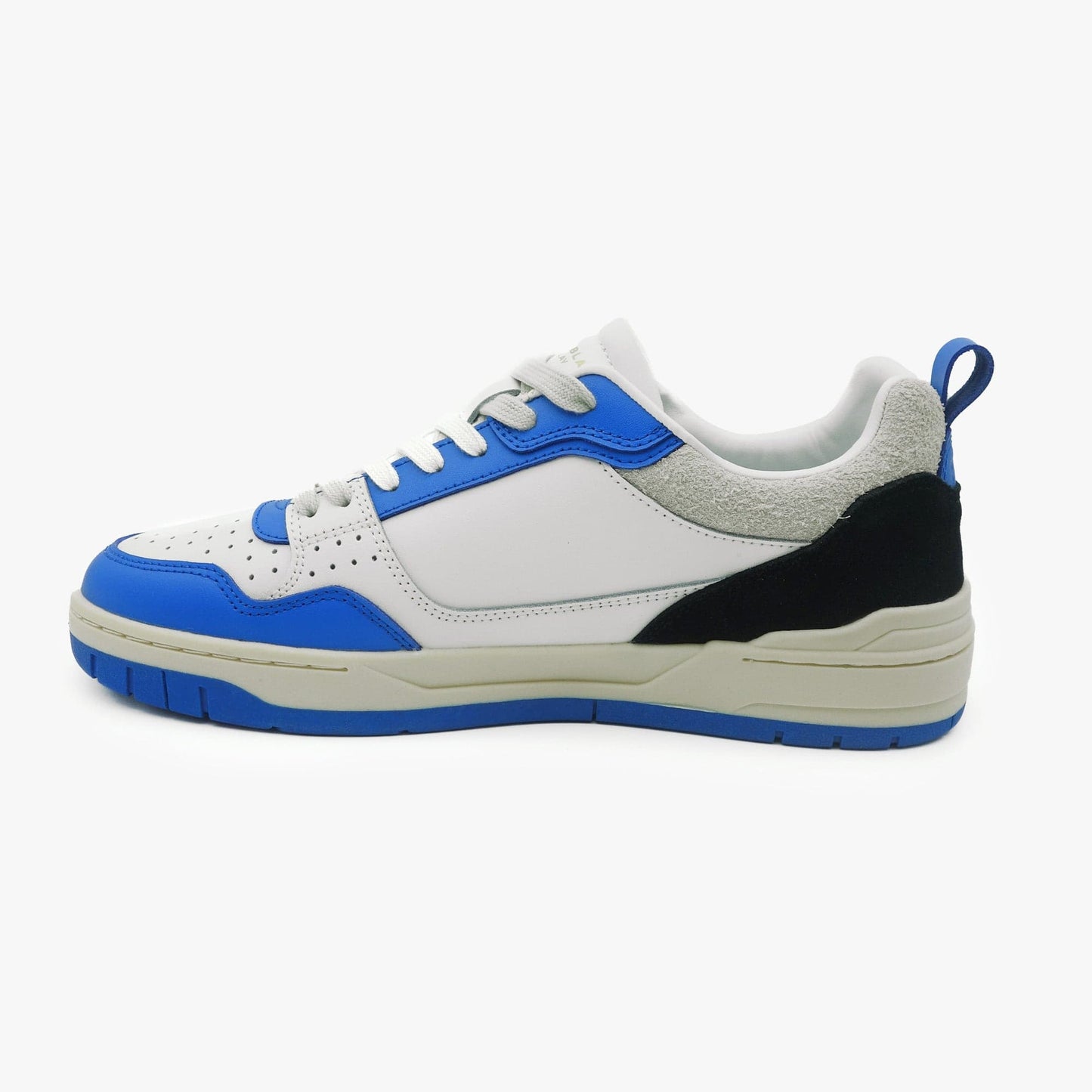 Sneaker Vernaz Blanche Bleue Homme SERGE BLANCO