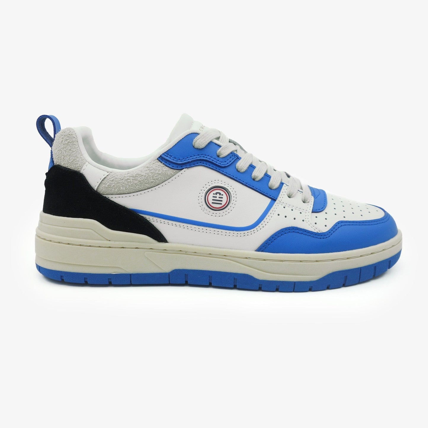 Sneaker Vernaz Blanche Bleue Homme SERGE BLANCO