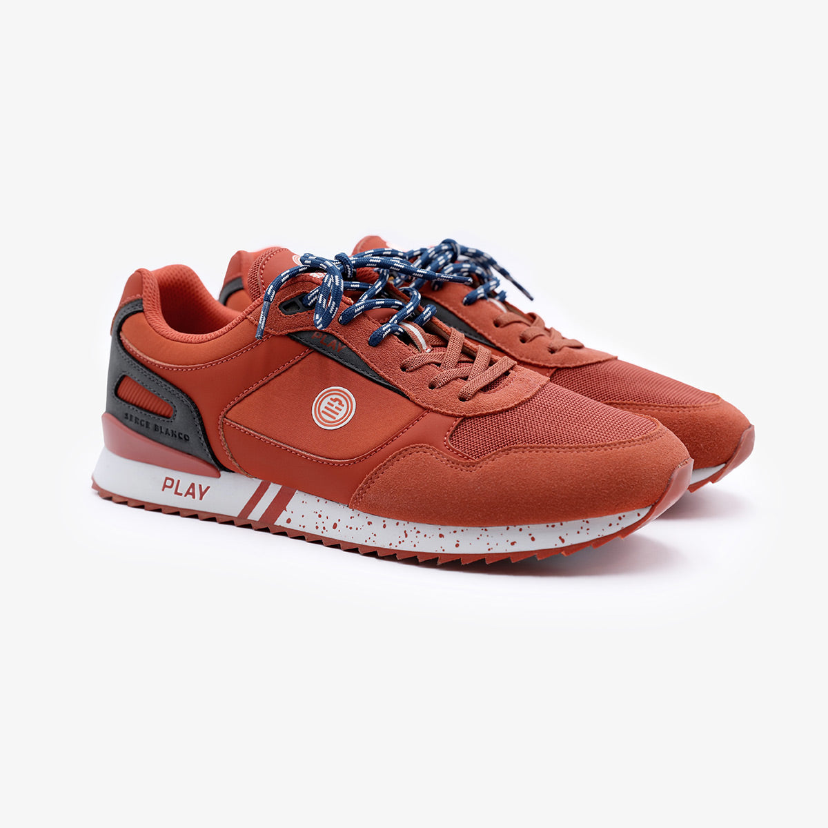 Sneakers Chamonix Orange Rouille Homme SERGE BLANCO