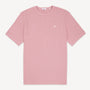 T-shirt Col Rond en Coton Gaufré Théo Rose Homme SERGE BLANCO