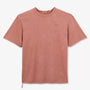T-shirt girocollo in jersey di cotone slub pigment dye ruggine UOMO SERGE BLANCO