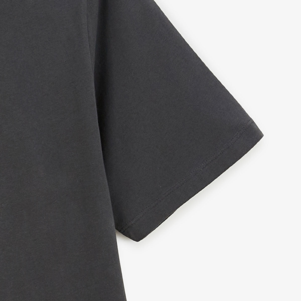 Maglietta girocollo grigia Crabone in cotone con stampa sul retro BLANCO BIARRITZ Uomo SERGE BLANCO