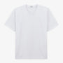 T-shirt col rond Théo blanc SERGE BLANCO vu de face.