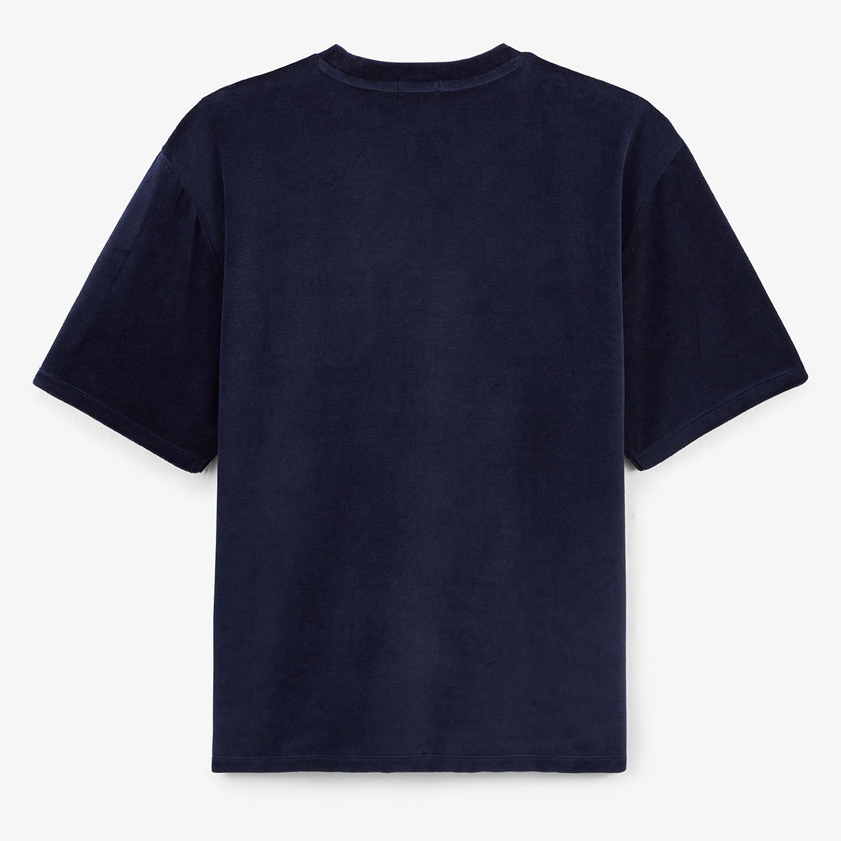 T-shirt col rond Thor en tissu eponge bleu opale HOMME SERGE BLANCO