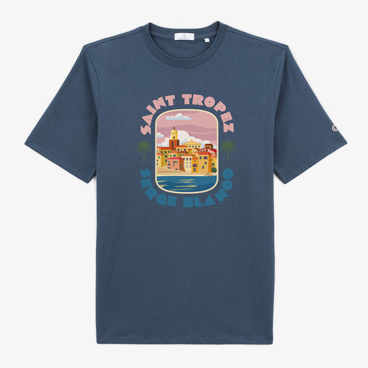 Toby Saint-Tropez denim blue t-shirt