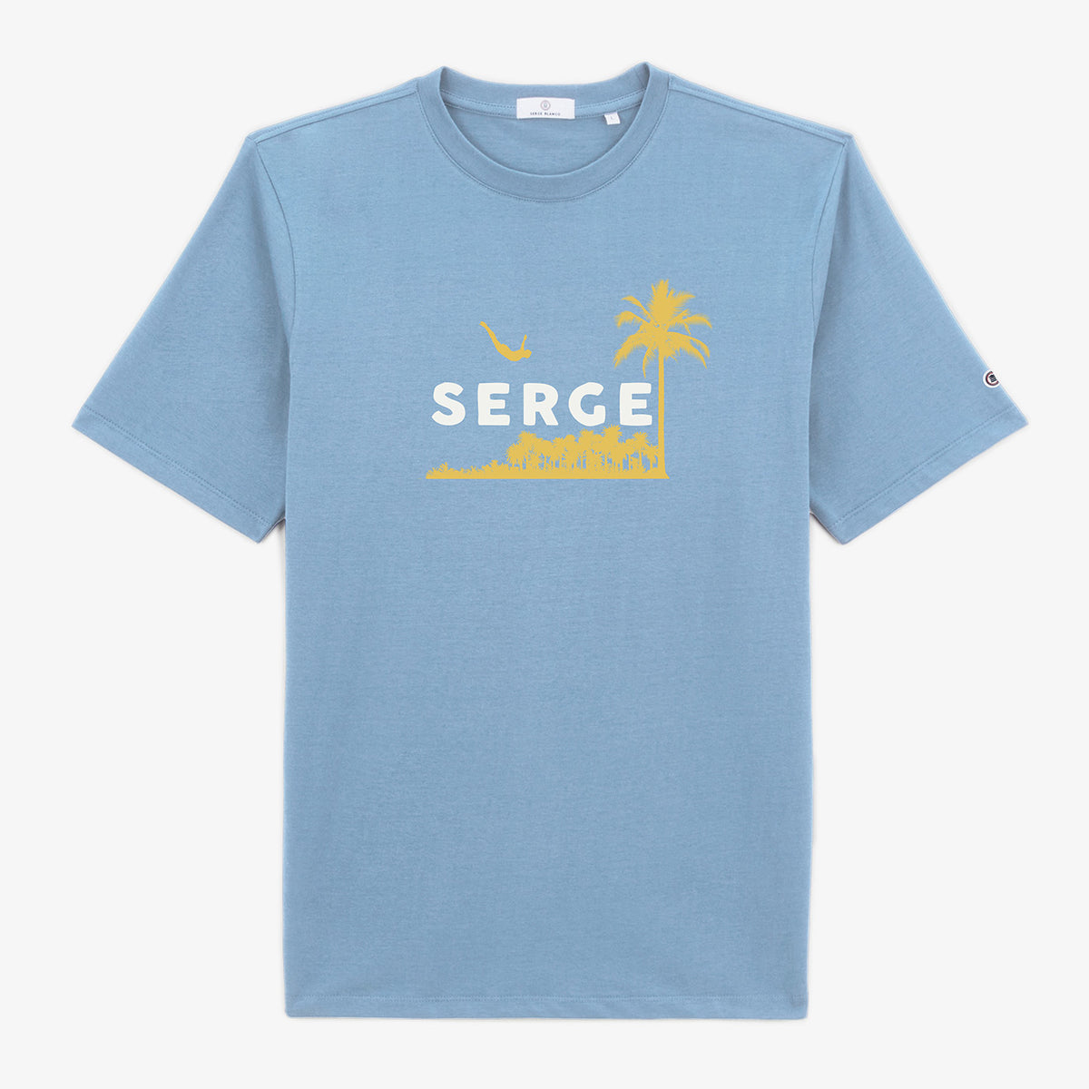 Turin T-shirt printed SERGE cloud