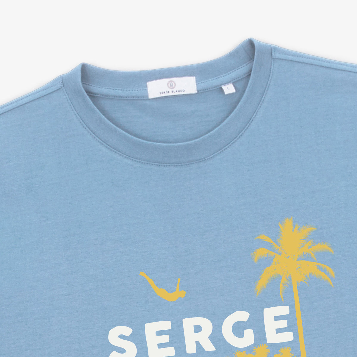 Turin T-shirt printed SERGE cloud