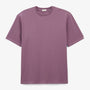 T-shirt Manches Courtes En Coton Stretch Violet Pourpre Tarike Homme SERGE BLANCO