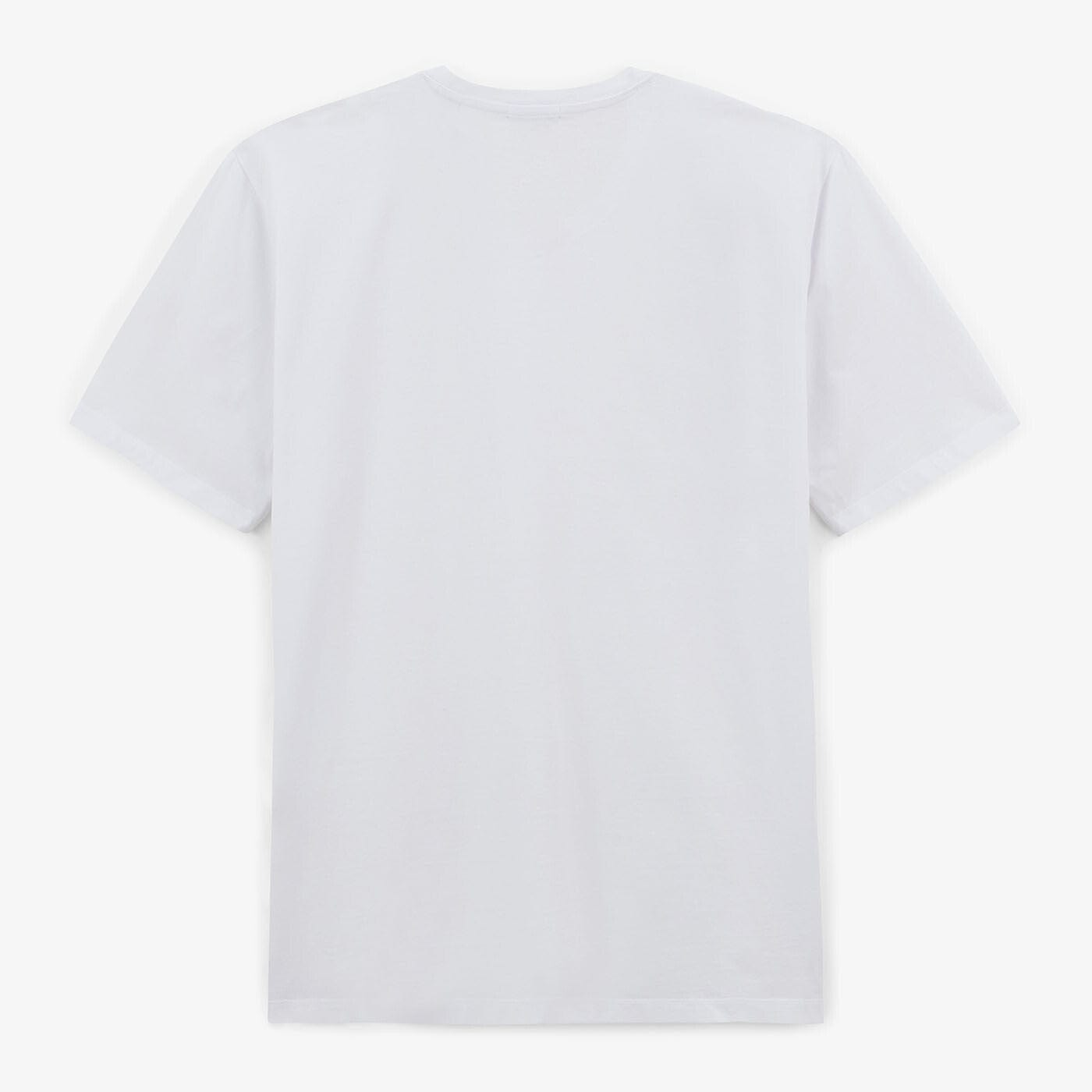 T-shirt Théo Blanc Col Rond En Coton Homme SERGE BLANCO