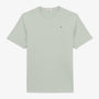 T-shirt Manches Courtes En Coton Col Rond Théo Gris Perle Homme SERGE BLANCO