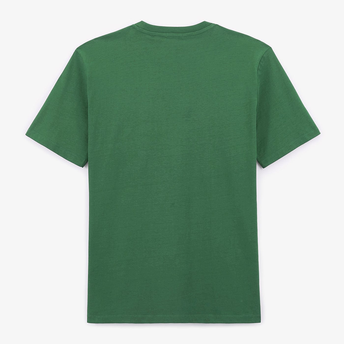 T-shirt Manches Courtes En Coton Col Rond Théo Teck Vert Menthe Homme SERGE BLANCO