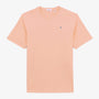 T-shirt Manches Courtes En Coton Col Rond Théo Rose Skin Homme SERGE BLANCO