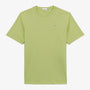 T-shirt Manches Courtes En Coton Col Rond Théo Vert Tilleul Homme SERGE BLANCO