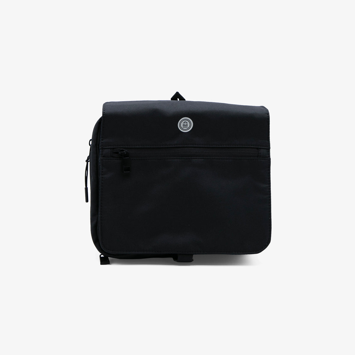 Trousse de toilette à rabas Popbag noire
