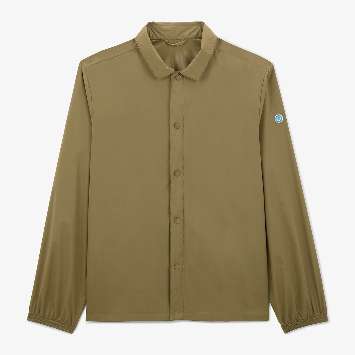 BLANCO BIARRITZ Men's Lightweight Water-Repellent Beige Twill Jacket