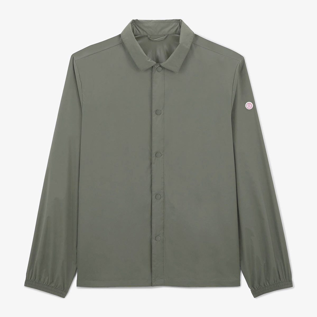 BLANCO BIARRITZ MEN'S LIGHTWEIGHT WATER-REPELLENT GREY TWILL JACKET