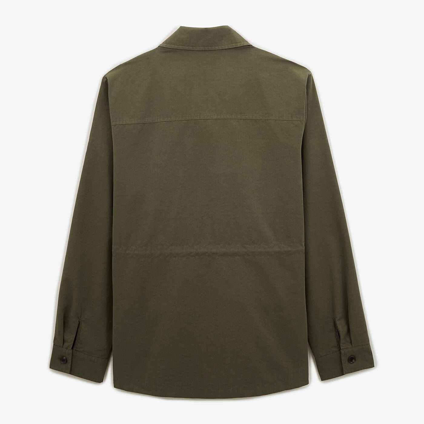 Veste Safari Dagobert En Coton Vert Militaire 4 Poches Homme SERGE BLANCO