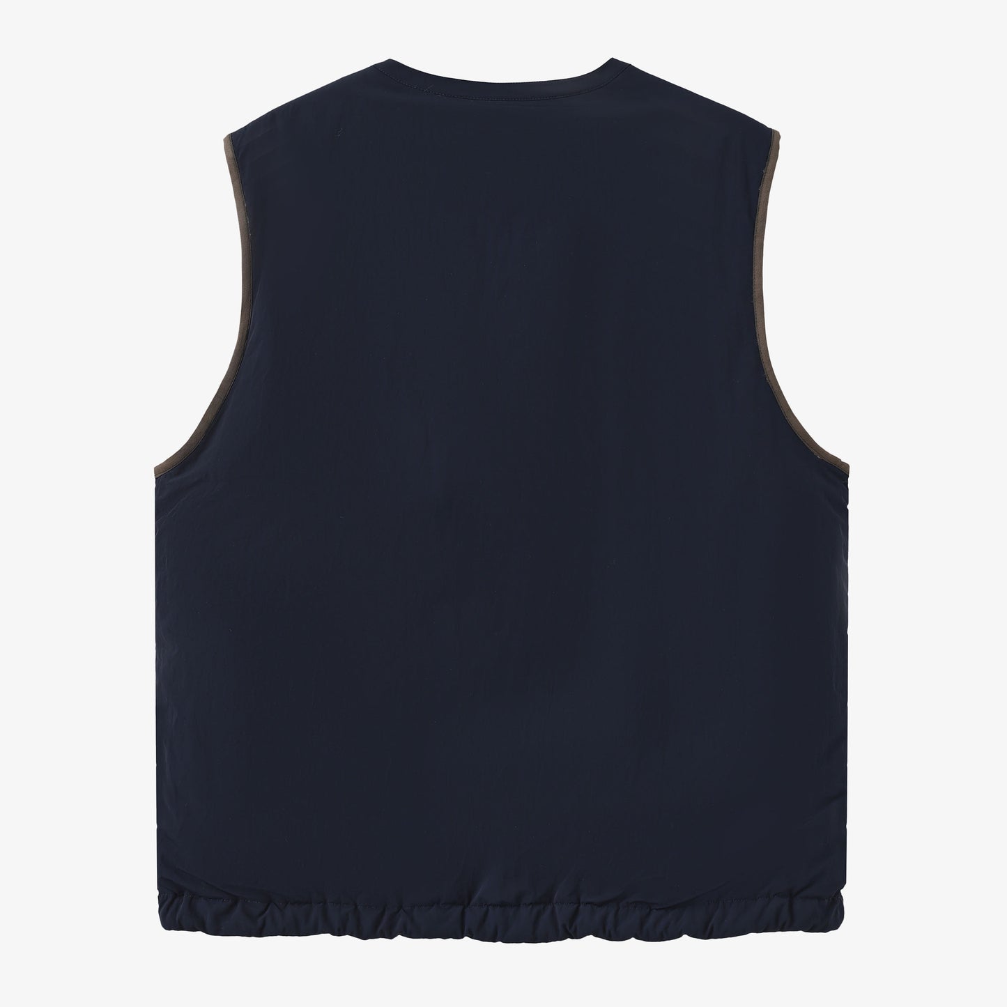 Drake Navy Blue Reversible Sleeveless Jacket for Men by SERGE BLANCO