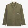 Veste Worker Dave En Coton Teck Vert Kaki Homme SERGE BLANCO