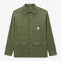 Veste Worker effet brossé vert militaire Wilfried Play Homme SERGE BLANCO