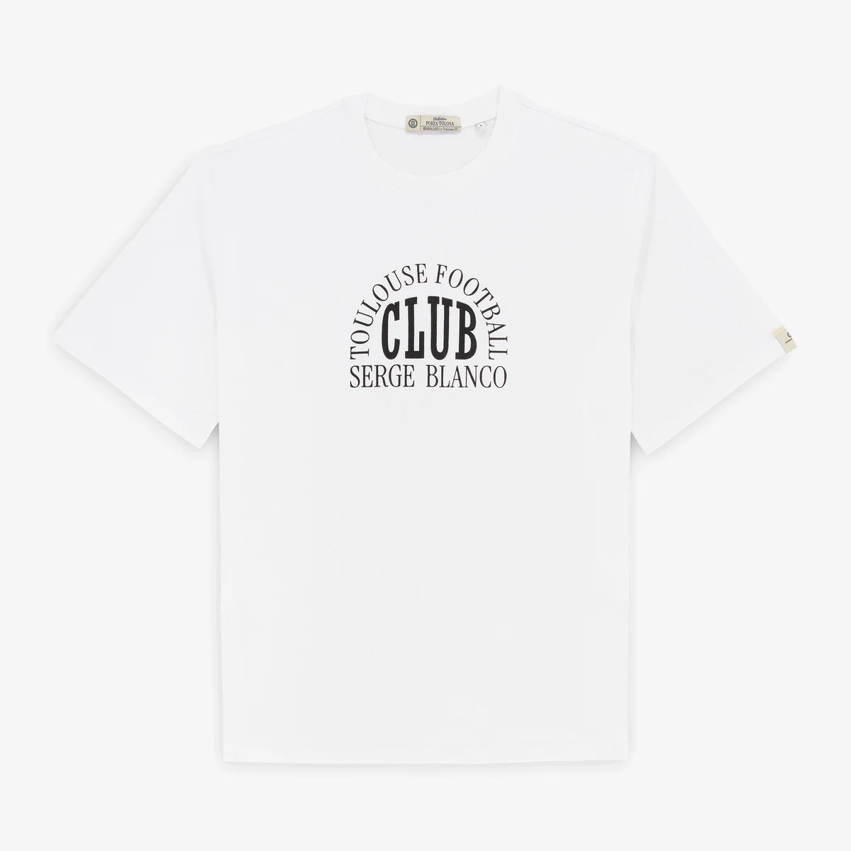 T-shirt "Club" manches courtes 100% coton blanc Toulouse Football Club