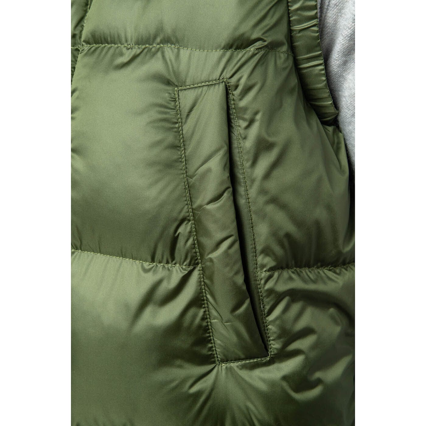 Gaston Steppjacke mit Kapuze im Militärstil